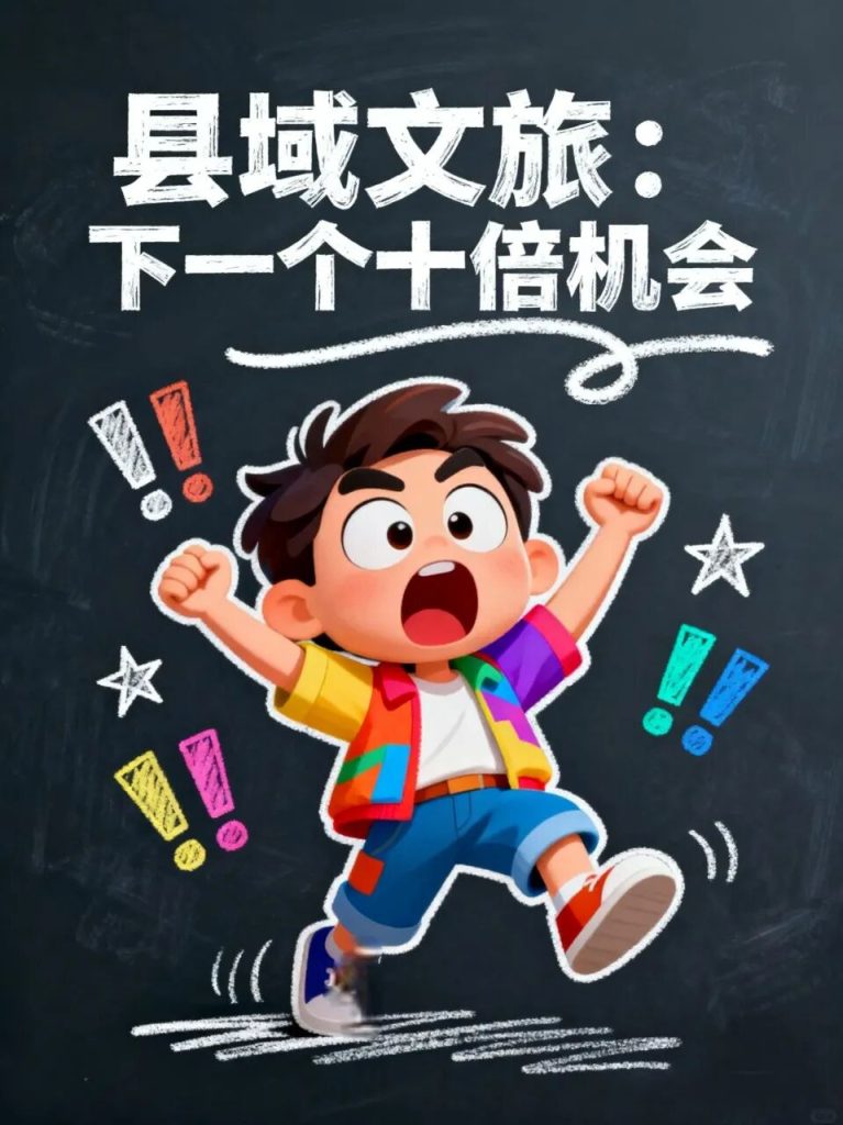 县域文旅爆了：这波“奔县游”背后，藏着下一个十倍机会。