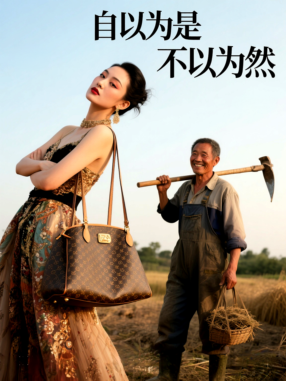 当“自以为是”的城里人撞上“不以为然”的乡下人。